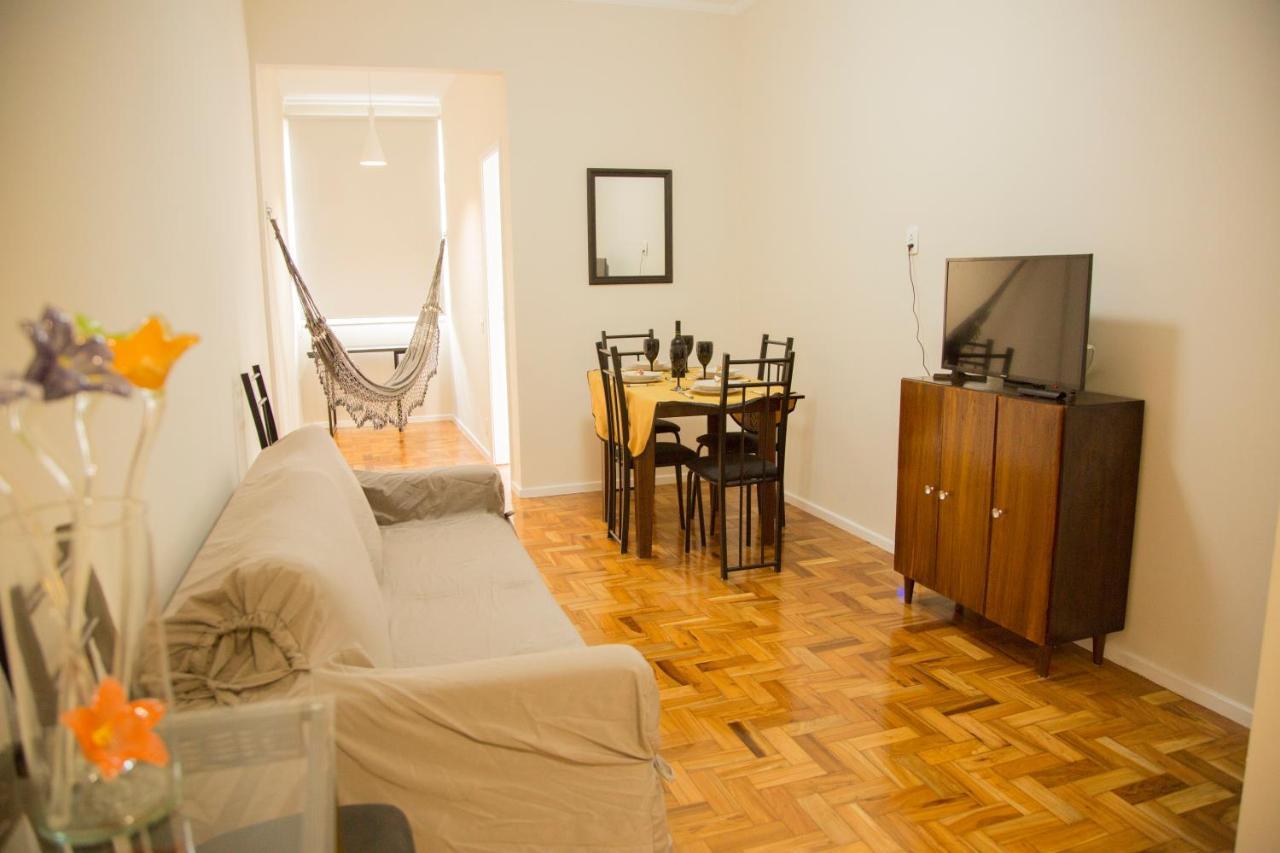 Apartamento Confortavel Em Copacabana Apartment ริโอเดจาเนโร ภายนอก รูปภาพ