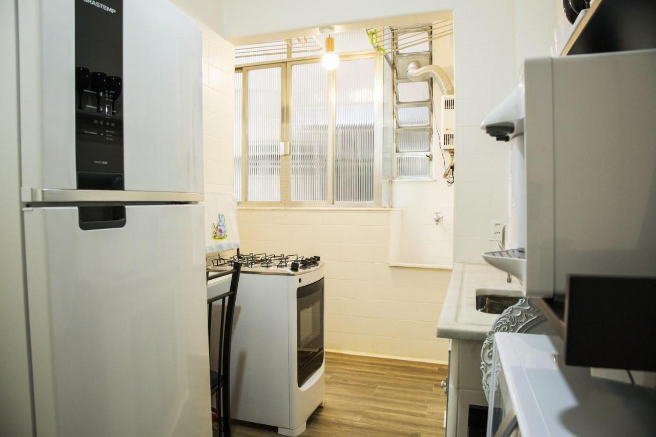 Apartamento Confortavel Em Copacabana Apartment ริโอเดจาเนโร ภายนอก รูปภาพ