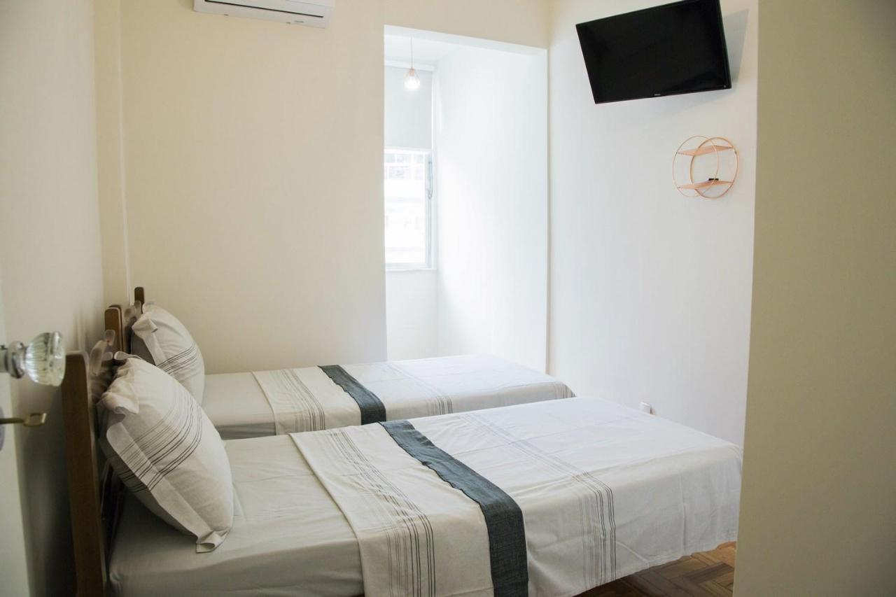 Apartamento Confortavel Em Copacabana Apartment ริโอเดจาเนโร ภายนอก รูปภาพ